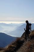 Salita al Monte Legnone con la prima neve in vetta il 25 ottobre 2009 - FOTOGALLERY